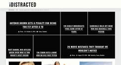 Desktop Screenshot of idistracted.net