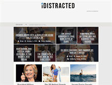 Tablet Screenshot of idistracted.net